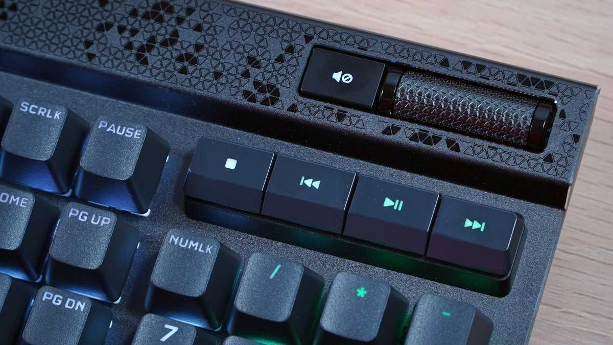 Corsair K70 Max review: Fancy magnetic switches and big