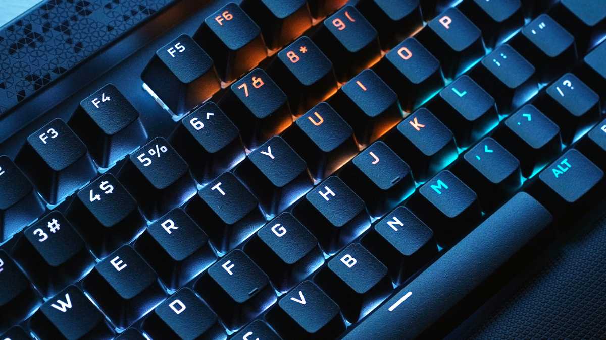 Corsair K70 Max review: Fancy magnetic switches and big