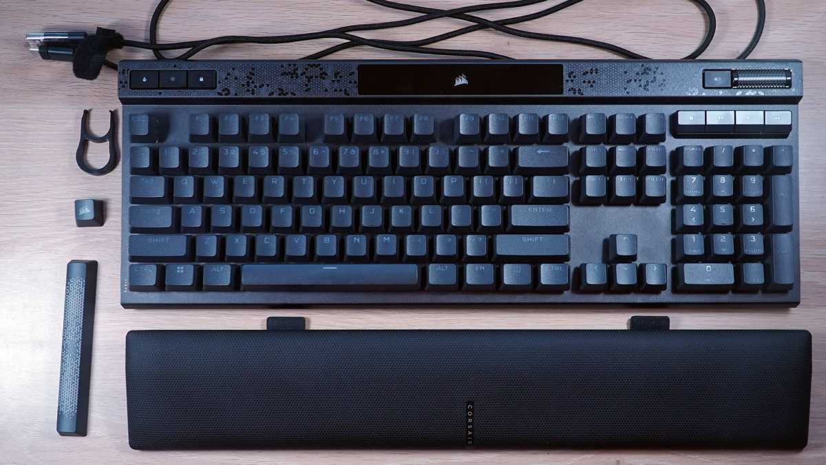 Corsair K70 Max review: Fancy magnetic switches and big