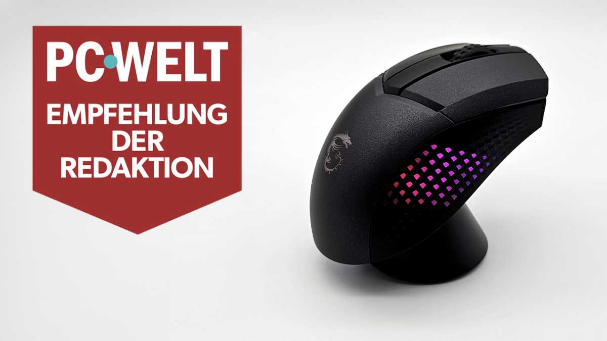 Empfehlung der Redaktion für die MSI Clutch GM51 Lightweight Wireless