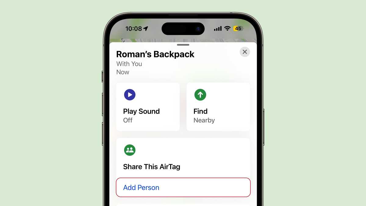 Find My Shares Add People