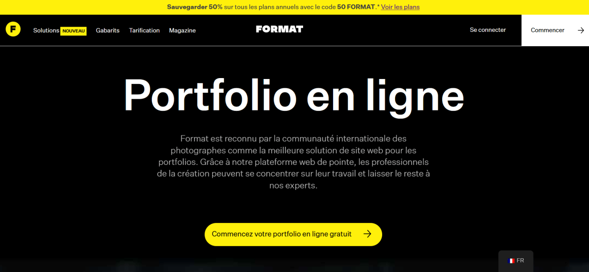 portfolio en ligne