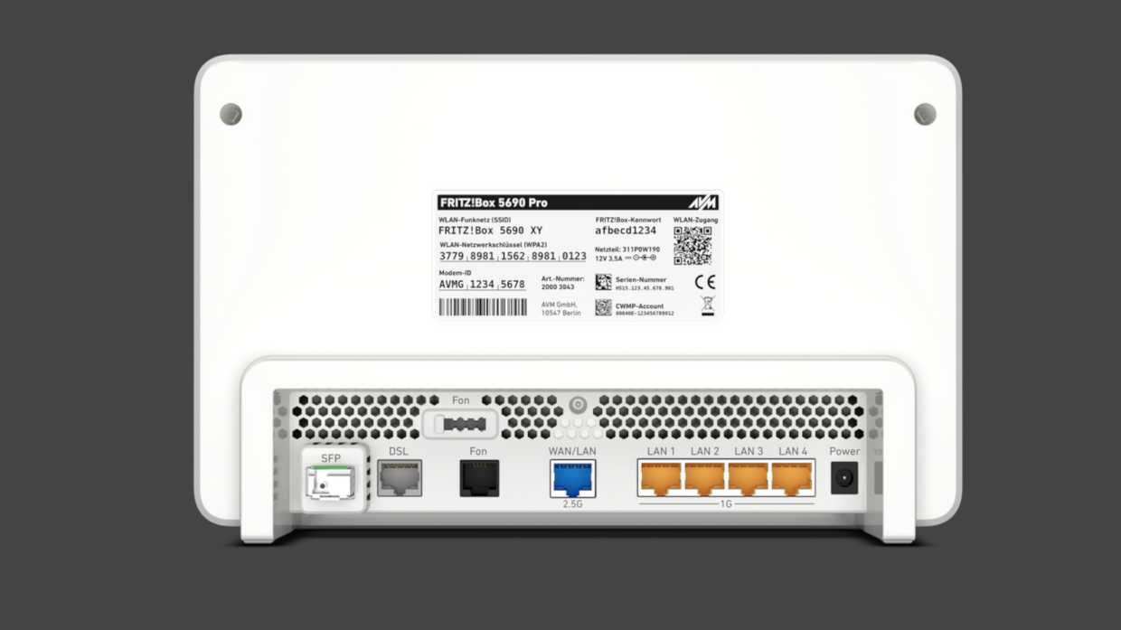 Fritzbox 5690 Pro: Neues Flaggschiff für Glasfaser und DSL wird noch ...