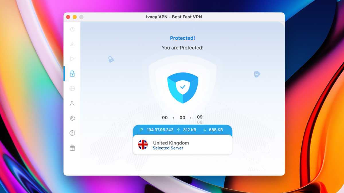 Ivacy VPN review MacOS app