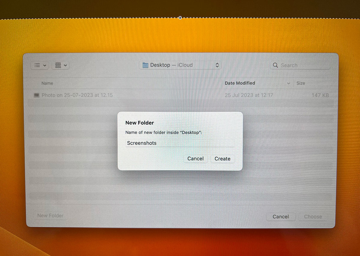 New Screenshots Folder Mac