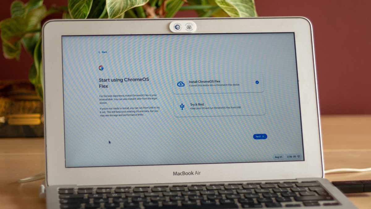 ChromeOS Flex installation 5