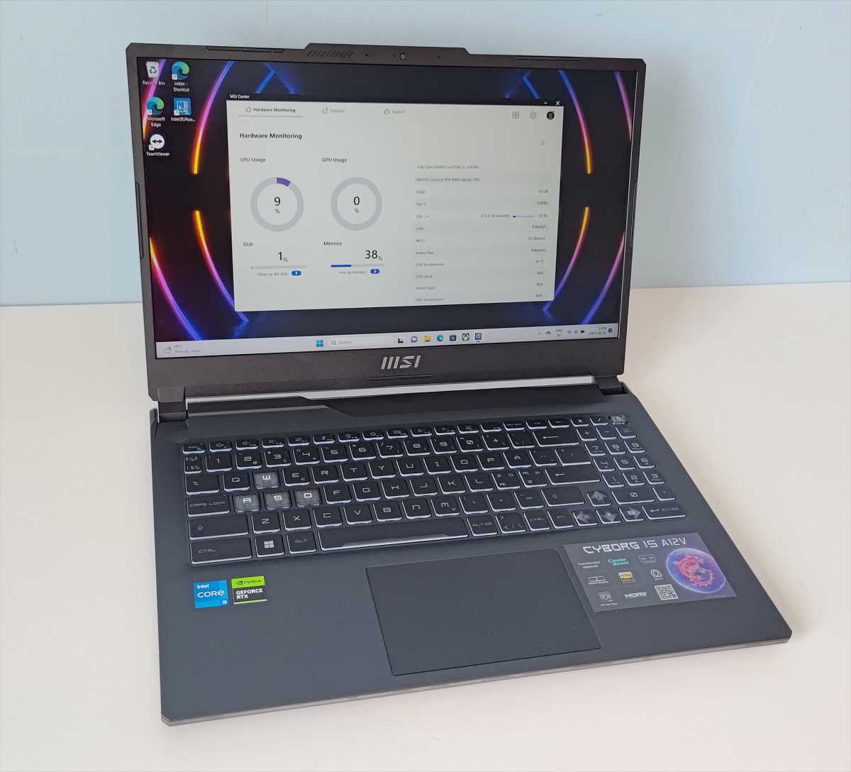 MSI Cyborg 15 review: Can this cheap gaming laptop run 'Cyberpunk 2077'?