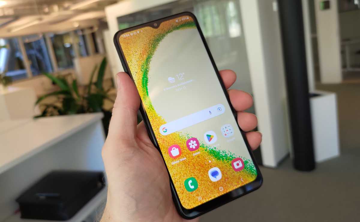 Samsung Galaxy A04s skärm