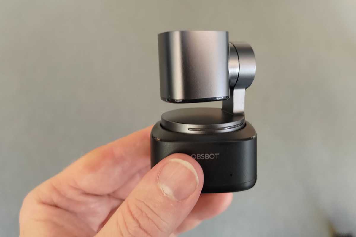 Obsbot Tiny 2 storlek