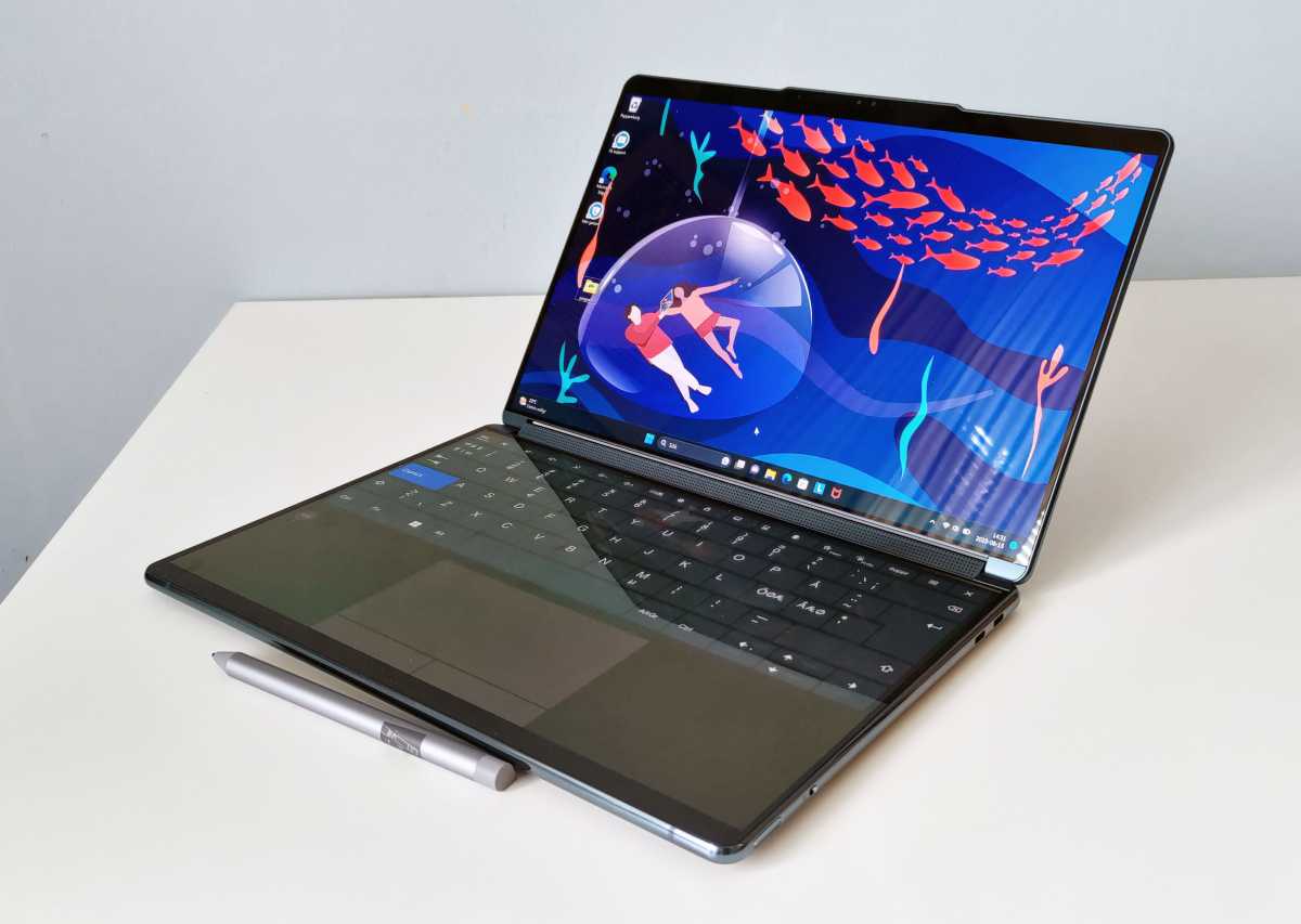 Lenovo Yoga Book 9i laptopläge