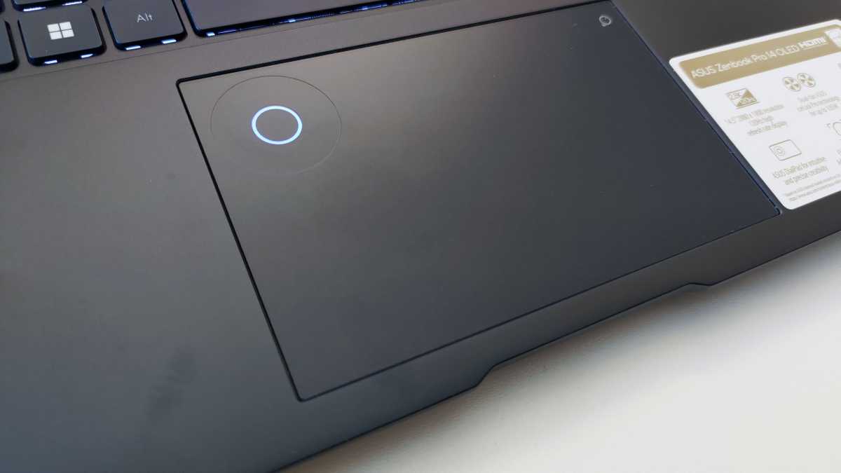 ASUS ZenBook 14 Pro OLED tablet