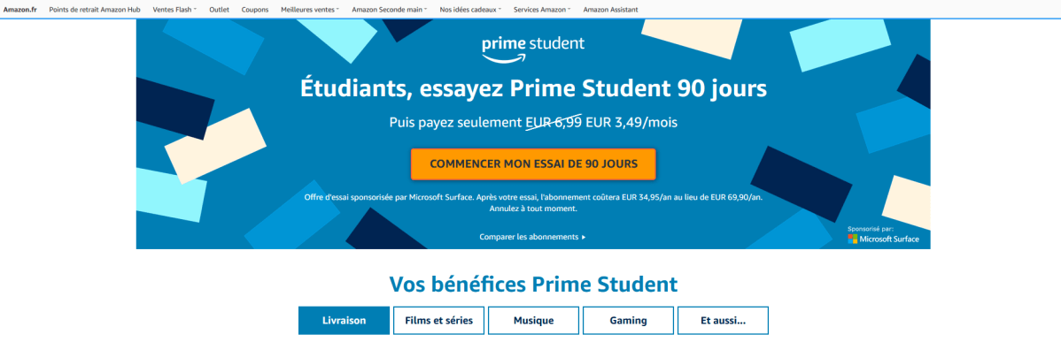 Prime Student FR
