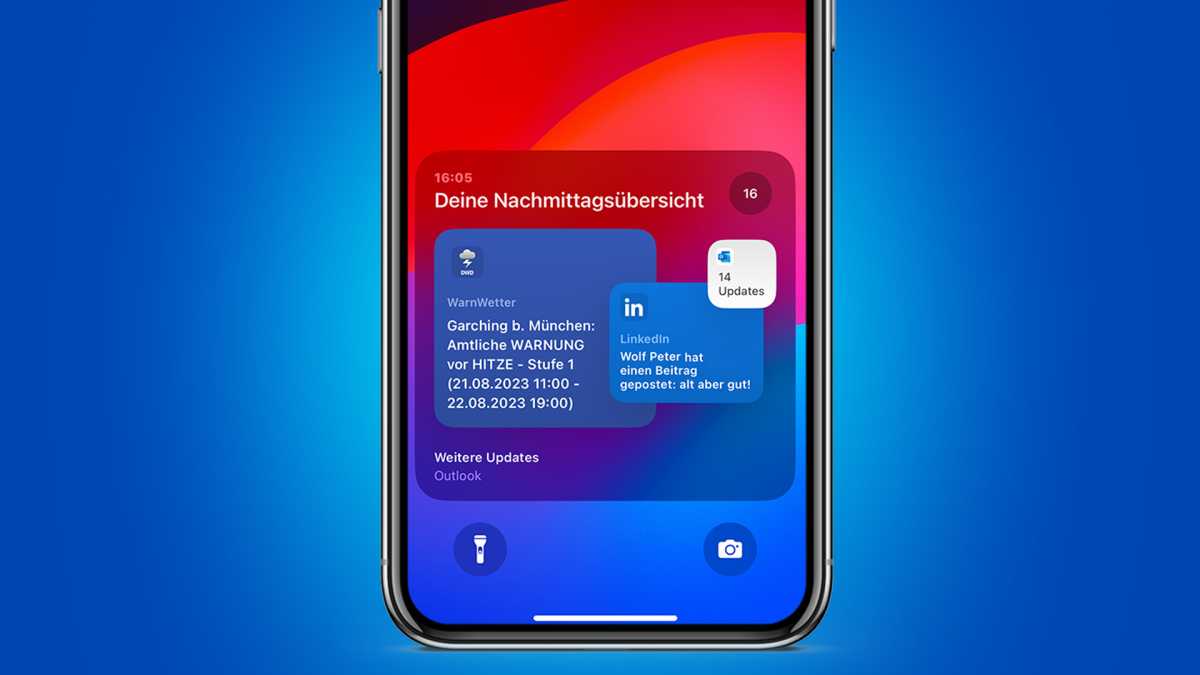 Ein unterschätztes iOS-Feature: Geplante Übersicht