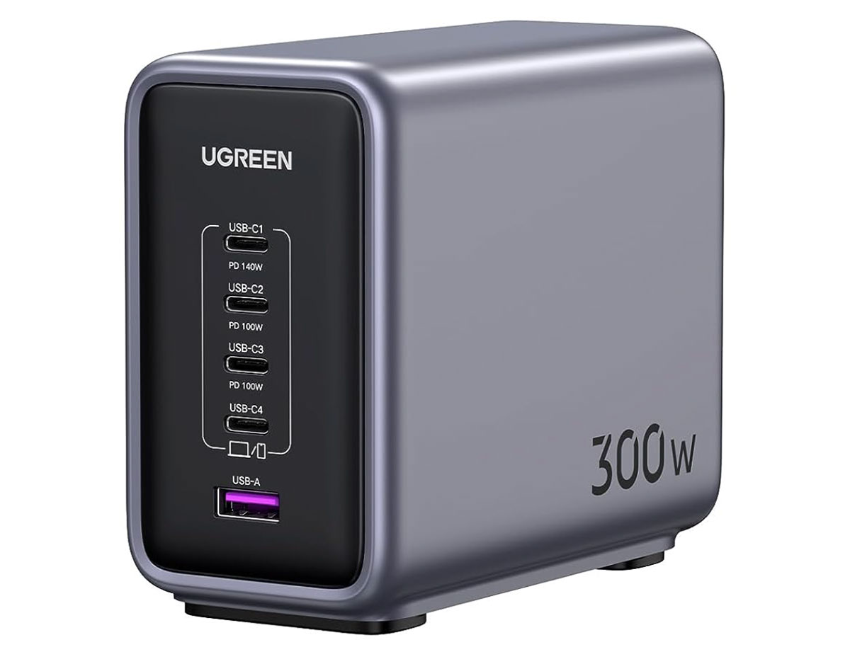 Ugreen Nexode 300W GaN Desktop Charger - Best 300W PD 3.1 USB-C desktop charger