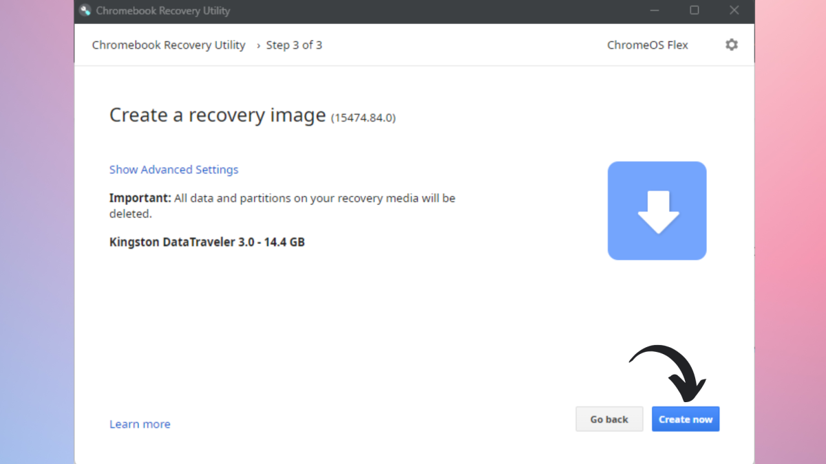 Chromebook recovery utility 8