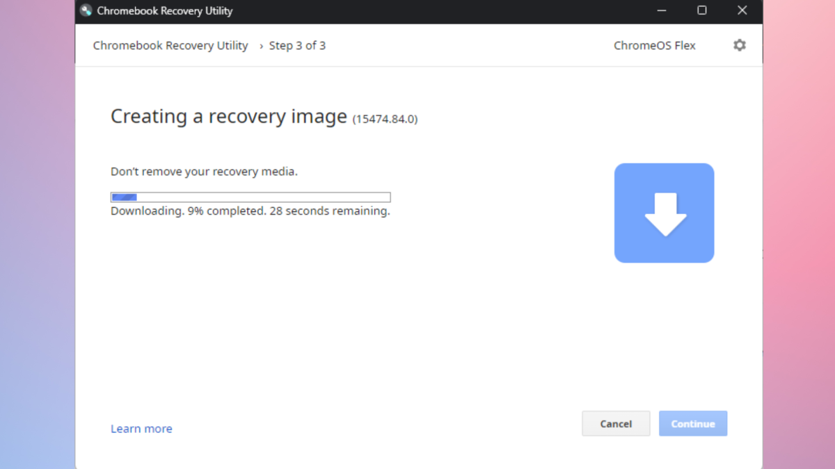 Chromebook recovery utility 9