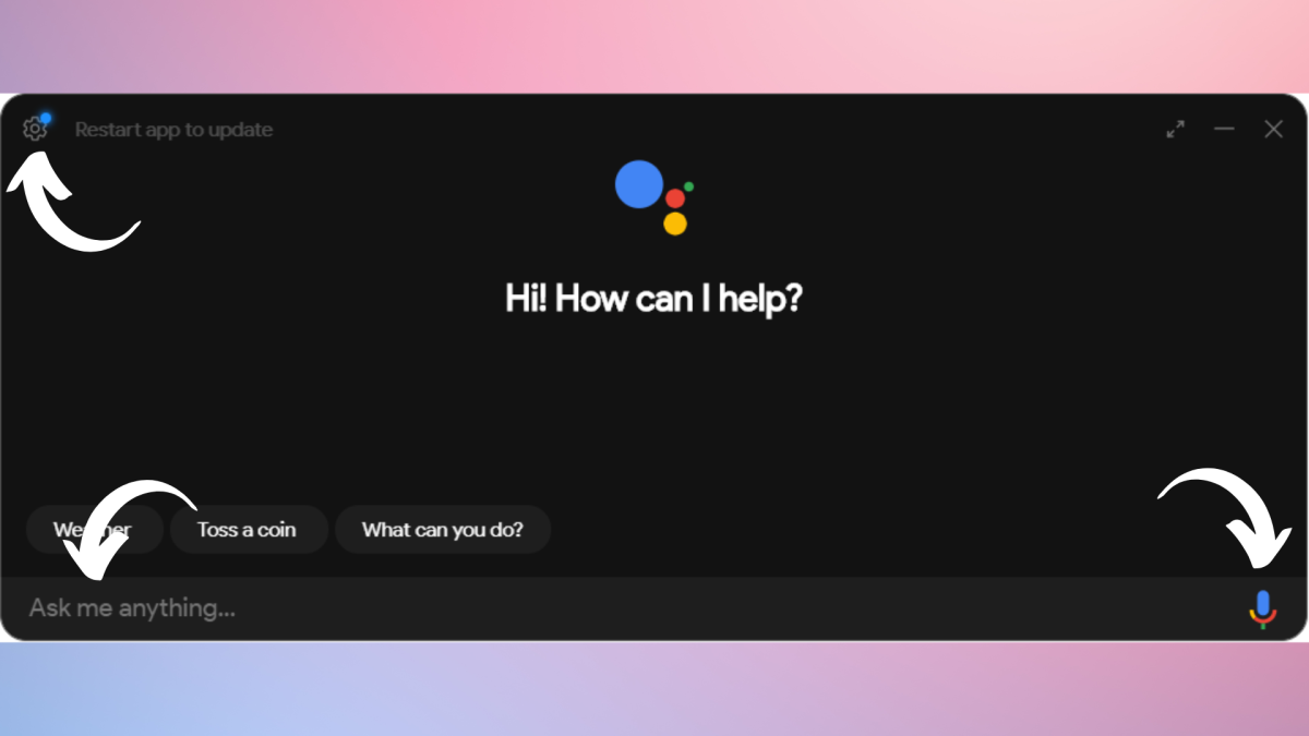Google Assistant on Windows 11 32