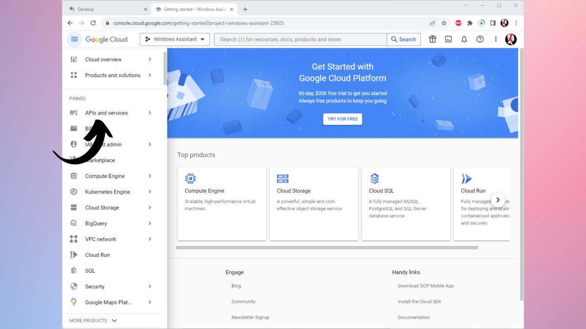 Google Assistant on Windows 11 8