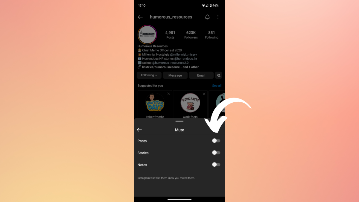 How to mute on Instagram 3