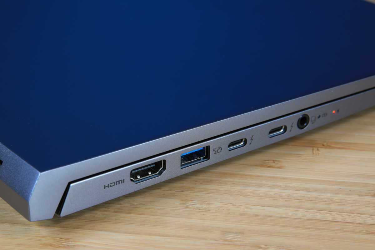 Acer Swift X ports