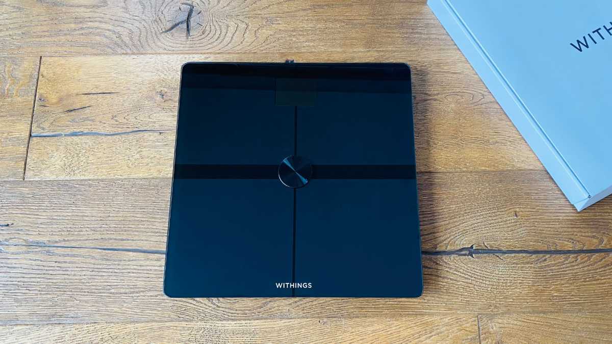 The Withings Body Scan smart scale measures ECG, body composition