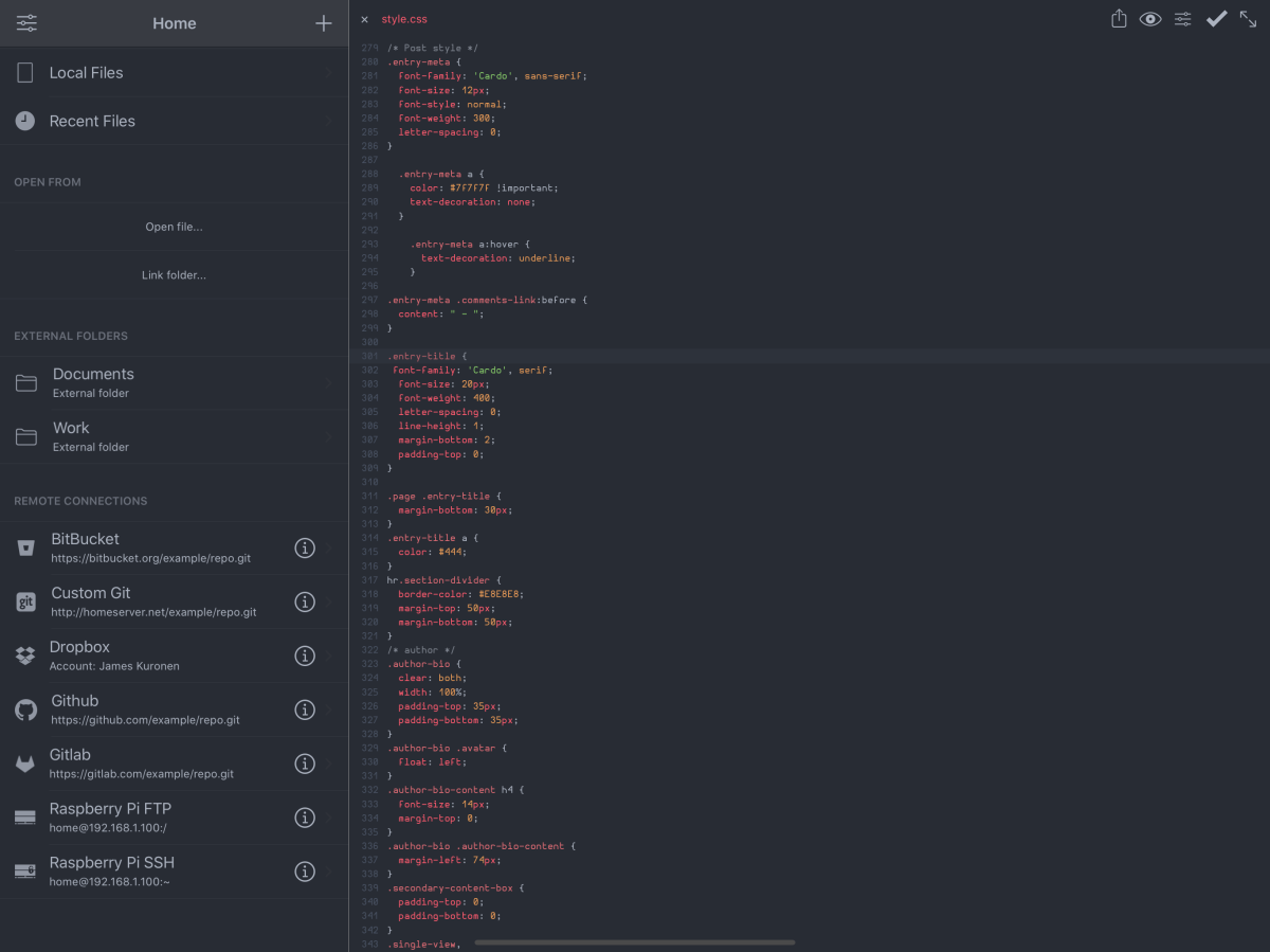 coding app iPad