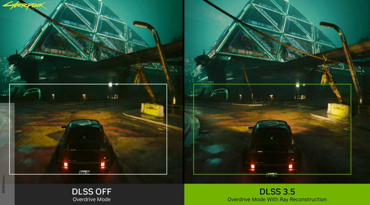 Nvidia DLSS 3.5 Ray Reconstruction makes ray tracing look even better