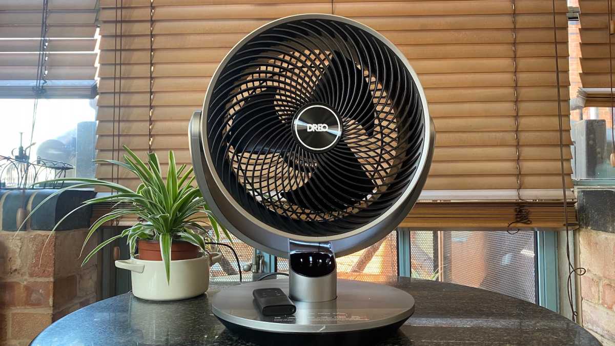 Dreo fan on a table