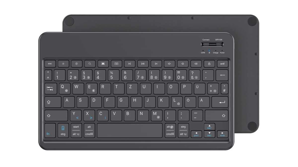Emetok Bluetooth Kayboard Deutsches Layout