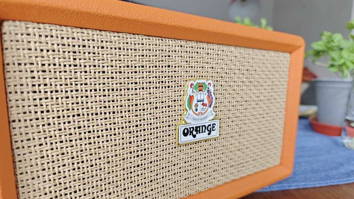 Orange Box Bluetooth speaker