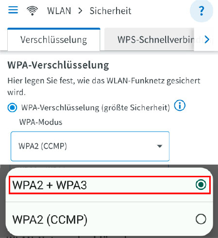 Sicherheitstechnisch bringt das Verbergen der SSID keine Vorteile. Wichtig ist dagegen eine starkes Passwort und, sofern verfügbar, die Verschlüsselung WPA3.