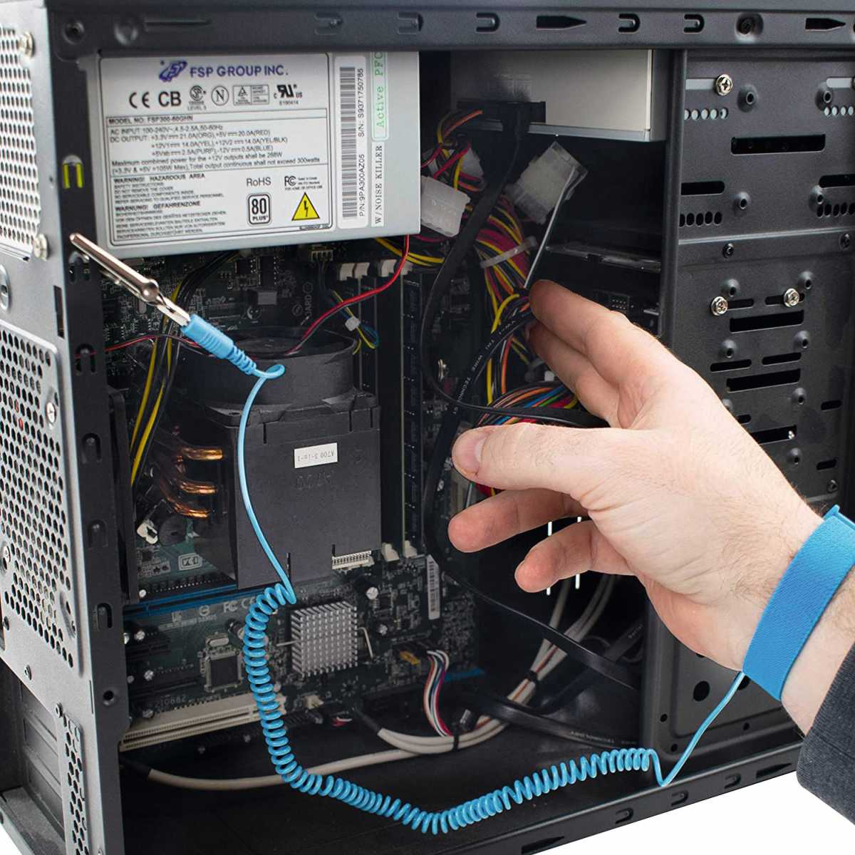 Do you need an antistatic wristband when you're building a PC? PCWorld