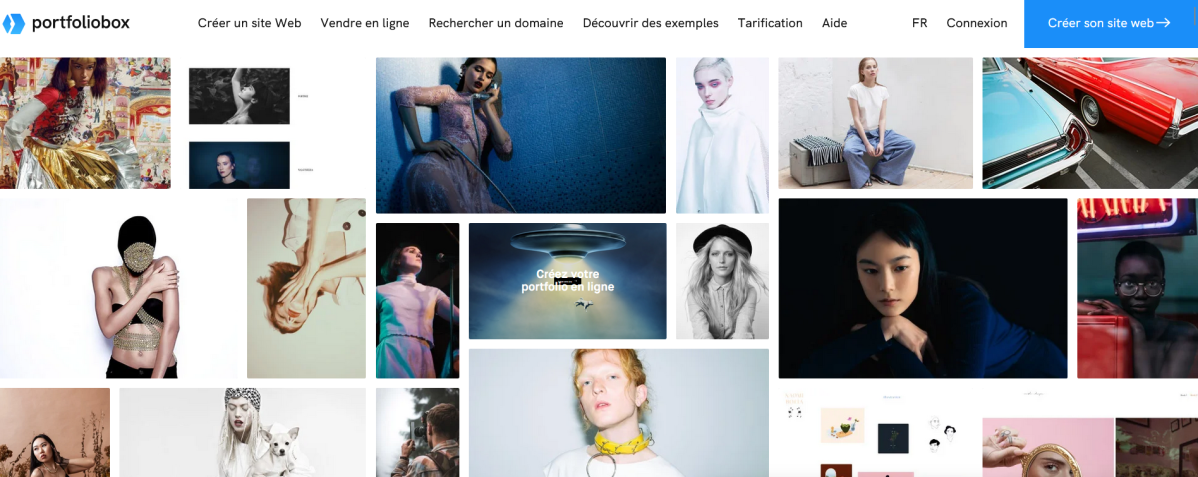 creation portfolio en ligne