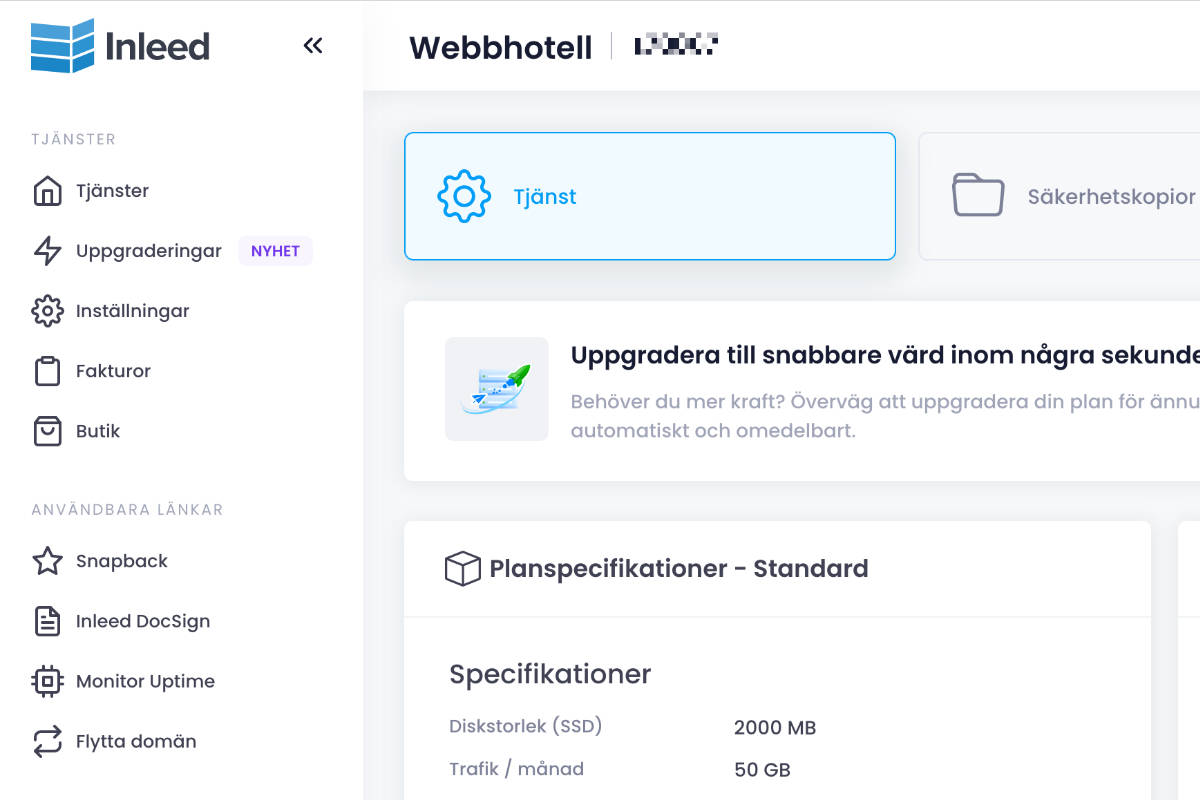 Inleed Standard – billigt och avancerat