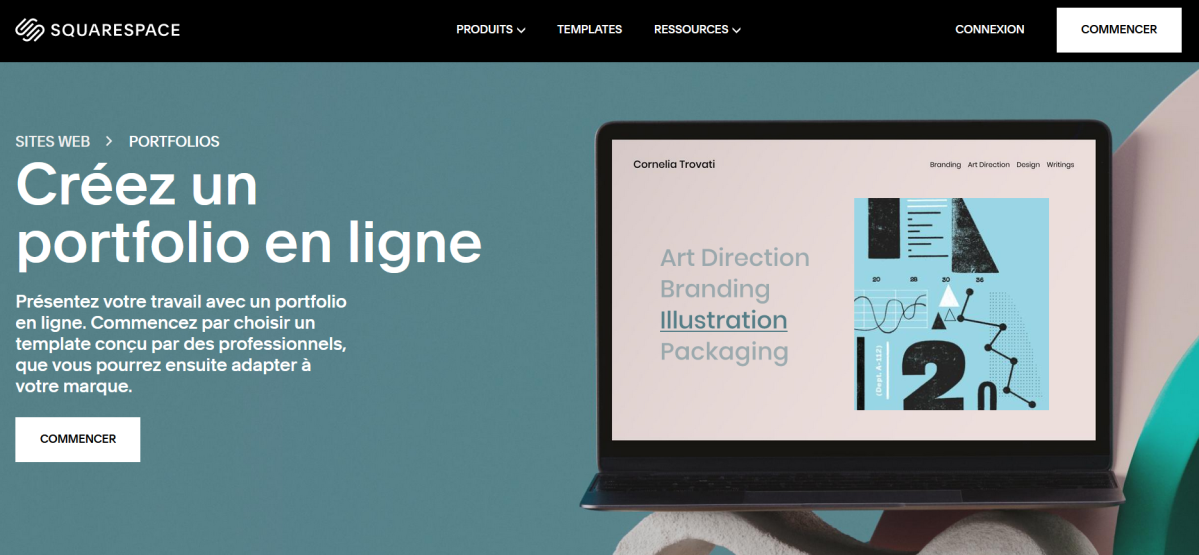 portfolio en ligne