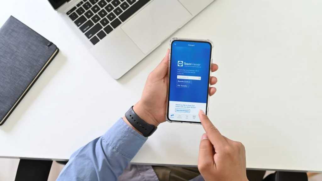 Image: Smartphone-Fernhilfe mit Teamviewer â so leicht geht's