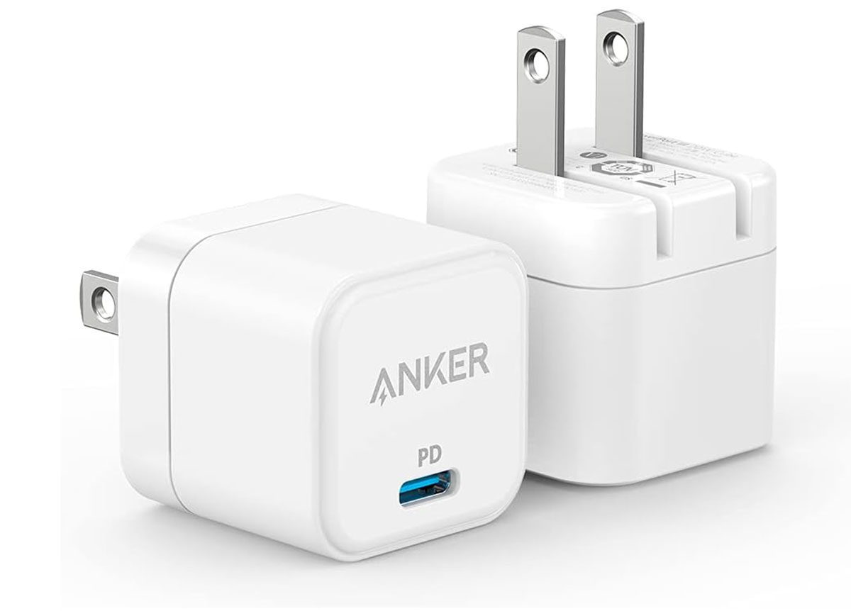Anker PowerPort III 20W Phone Charger Twin Pack - Best value budget phone charger