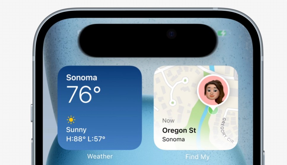 iPhone 15 mit Dynamic Island