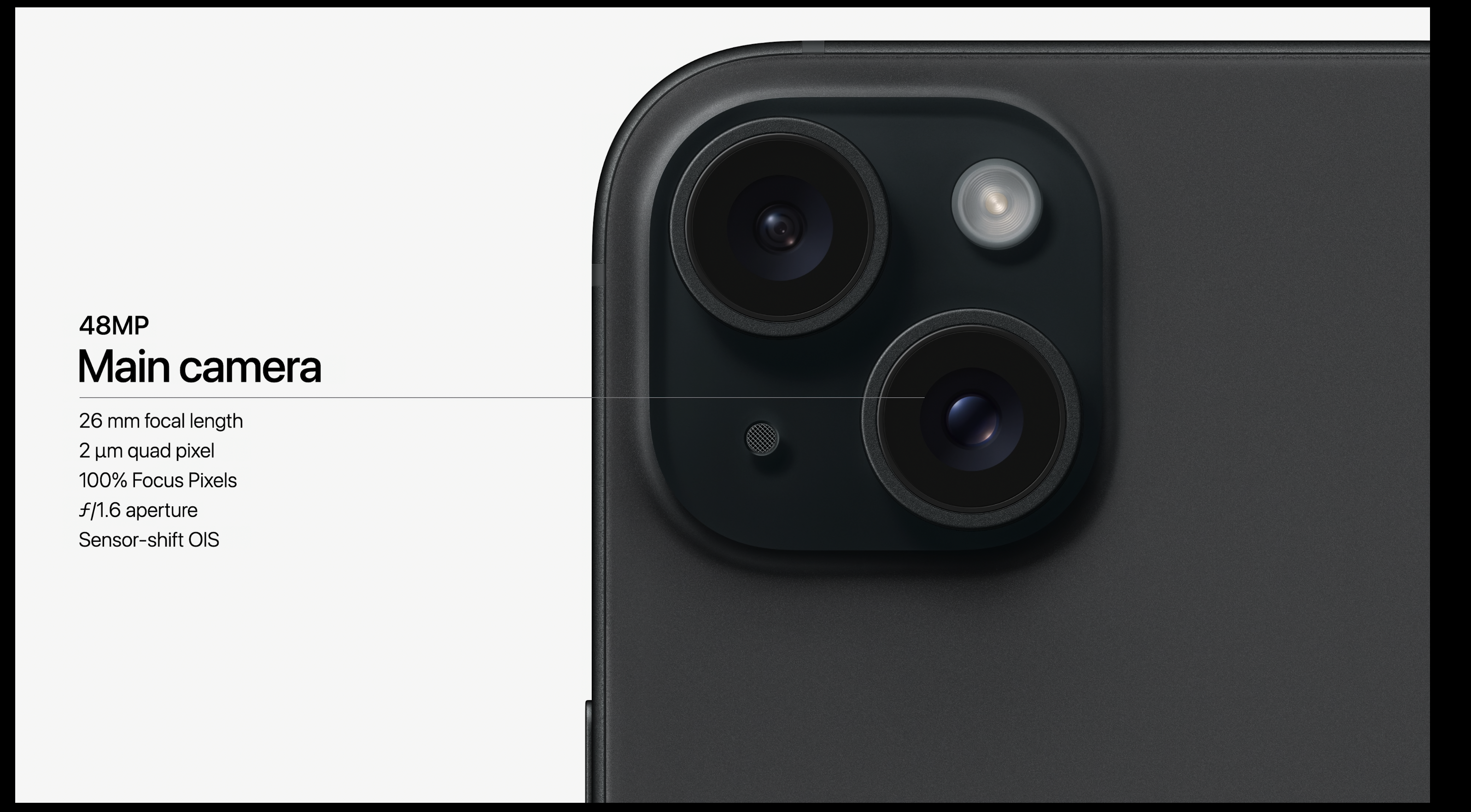 iPhone 15 Kamera 48 MP