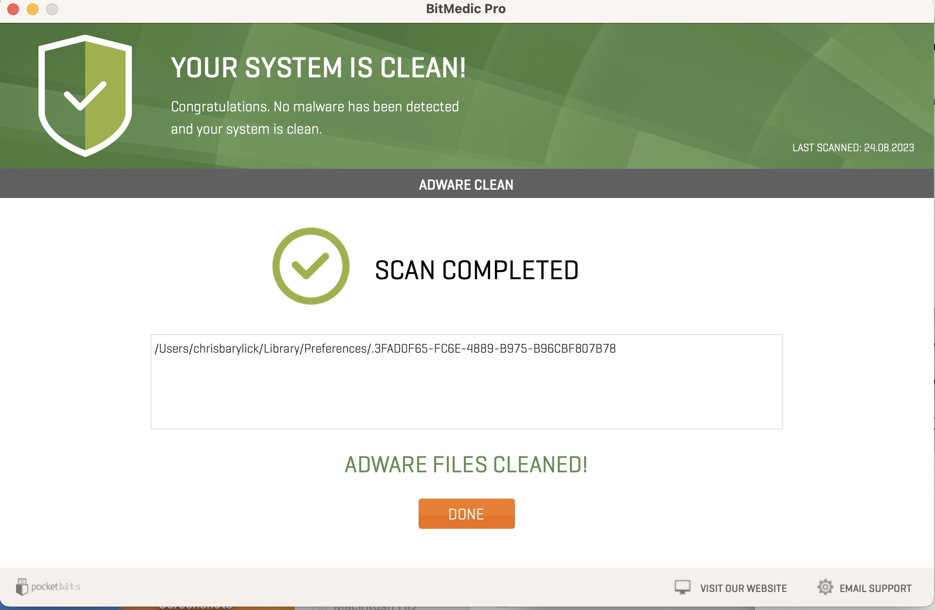 BitMedic Pro Antivirus’ Browser Privacy module