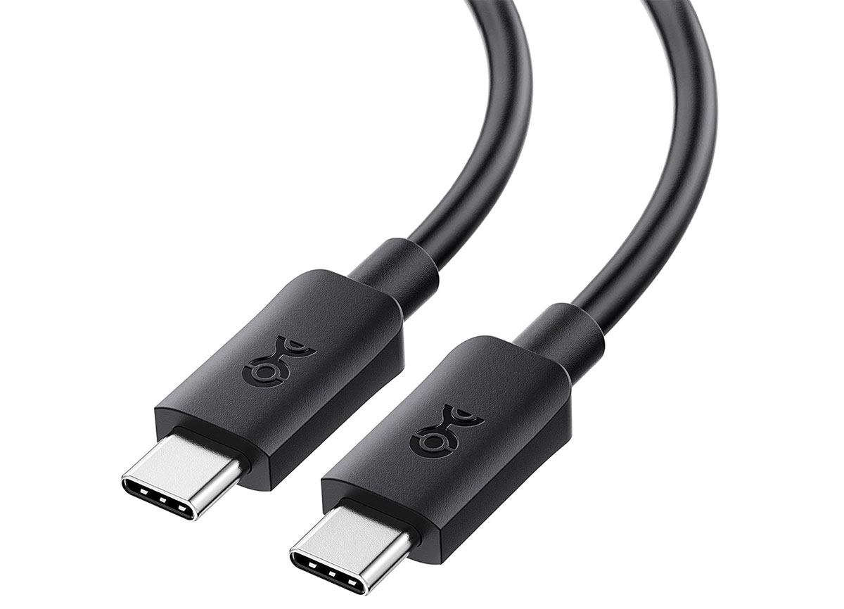 6 ft (1.8 m) USB C to USB C Cable - 5A, 100W PD 3.0 - Certified