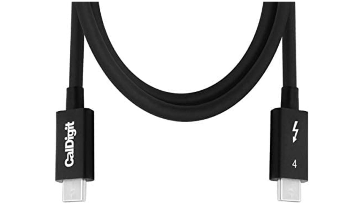 Intel Thunderbolt Certified] Cable Matters 40Gbps USB4 Thunderbolt 4 Cable  with 8K Video and 100W Charging in 2.6 ft - Backwards Compatible with  Thunderbolt 3 and USB-C 