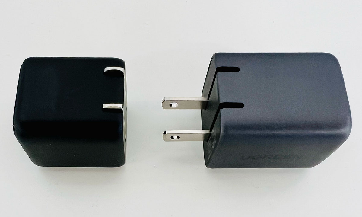 Foldable plug prongs USB-C Charger