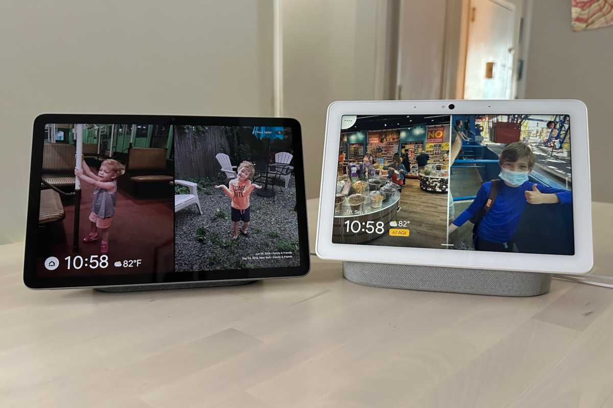 Google Pixel Tablet vs. Google Nest Hub: A smart home dust-up