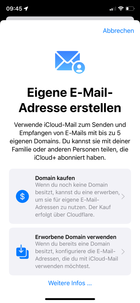 Eigene E-Mail-Domain kaufen