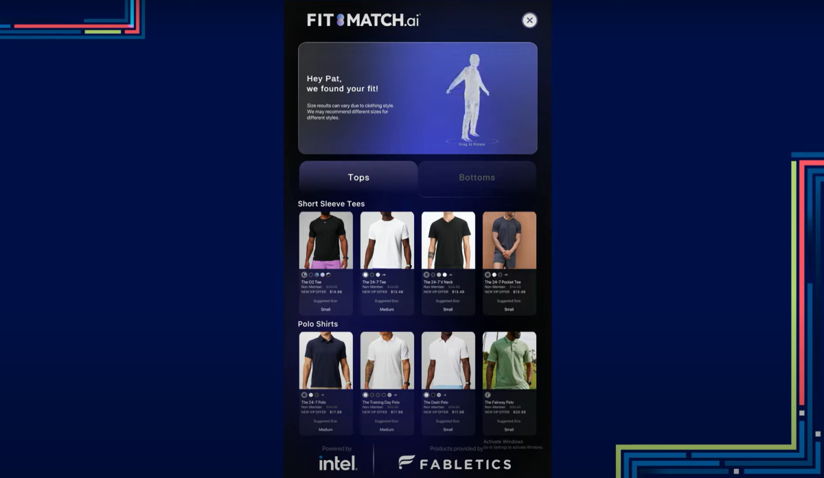 Intel Fabletics AI