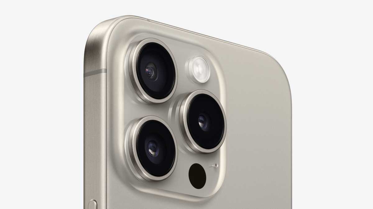 The new camera of the iPhone 15 Pro (maximum)