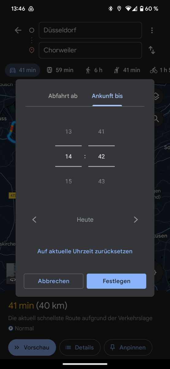 Google Maps Zeitliche Punktlandung: Mit Google Maps kein Problem