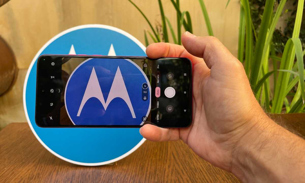 Motorola Moto G84 interfaz cámara