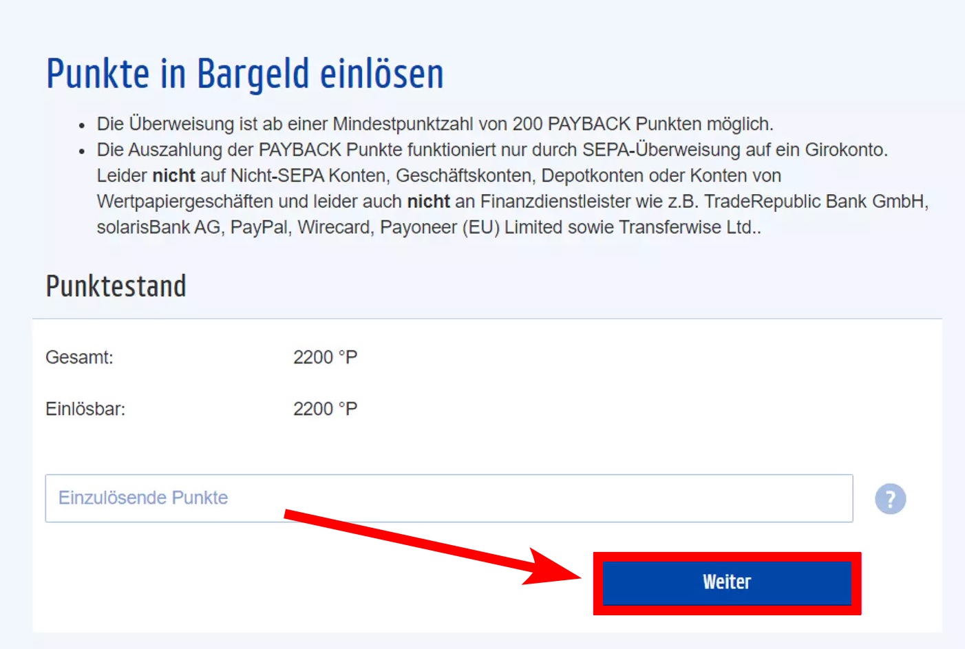 Payback Punkte Auf Anderes Konto übertragen Paypack-Punkte auszahlen lassen – so geht’s - PC-WELT